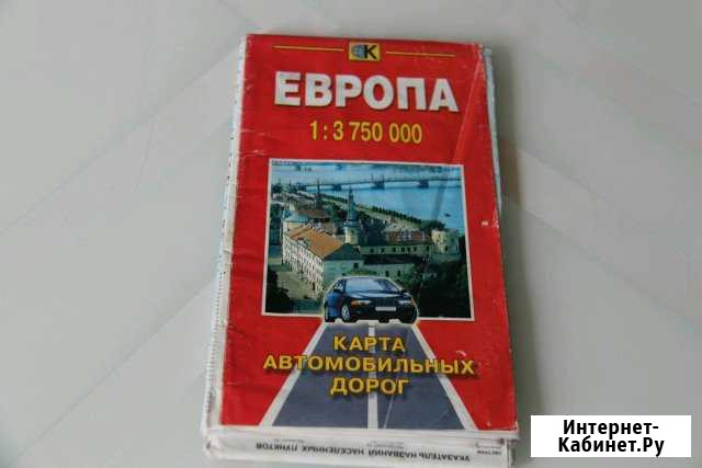 Карта автомобильных дорог Геленджик - изображение 1