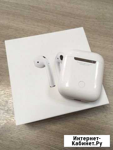 AirPods 2 оригинал Миасс - изображение 1