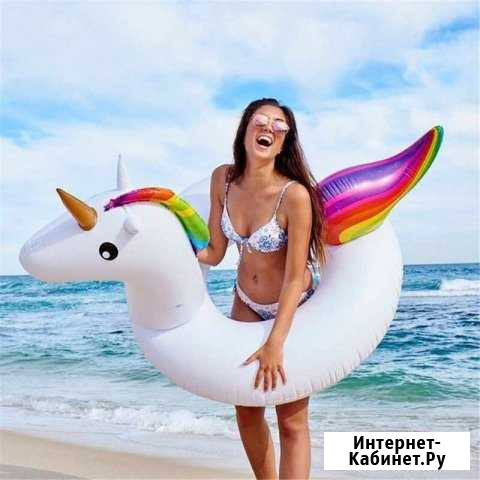 Надувной единорог круг Уфа - изображение 1