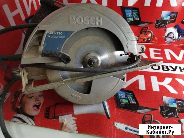 Циркулярка Bosch GKS190 Новосибирск - изображение 1