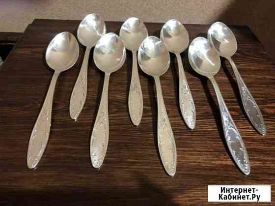 Ложки столовые мнц мельхиор 8 штук Барнаул
