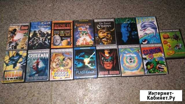 Набор игр для Sega mega drive Елабуга - изображение 1