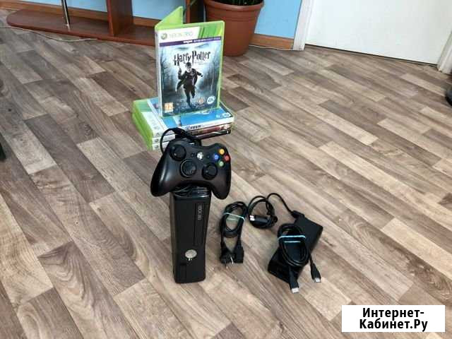 Приставка Xbox 360 Slim 4gb Black Петрозаводск - изображение 1