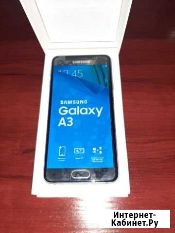 SAMSUNG Galaxy A3 (2016) Омск - изображение 1