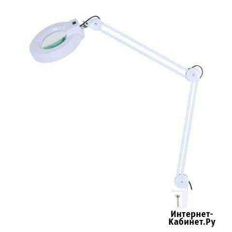 Лампа лупа диодная (LED), настольная, 5D Москва