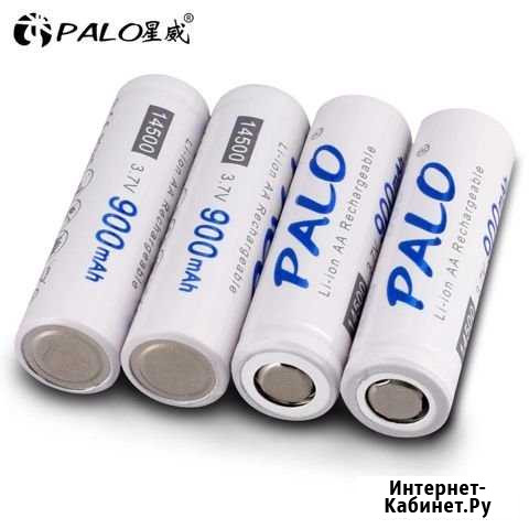 Аккумулятор 14500 palo 3.7v Оригинал 900 мАч Батар Красноярск - изображение 1