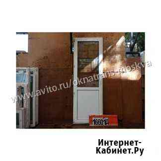 Пластиковые двери Б/У 2400(В) Х 820(Ш) балконные Москва