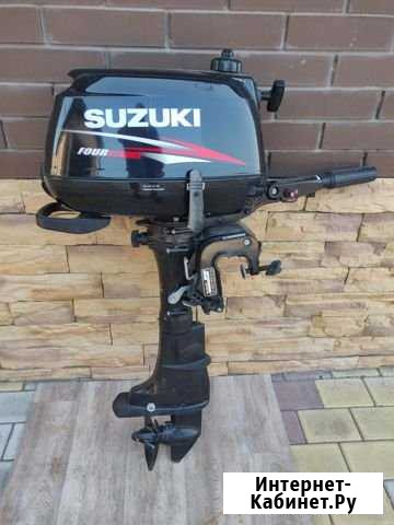 Мотор лодочный suzuki 6 лс Набережные Челны - изображение 1