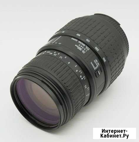 Sigma AF 70-300mm f/4-5.6 Macro Nikon Омск - изображение 1