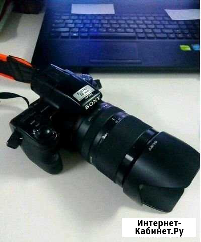 Sony Alpha SLT - A37 + Объектив Sony SAL 18135 Омск - изображение 1