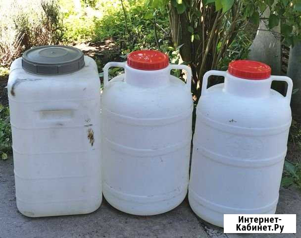 Бочка пластиковая (канистра с крышкой) 50 литров Кострома - изображение 1