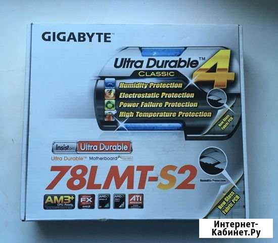Gigabyte GA-78LMT-S2 сокет AM3+ Киров - изображение 1