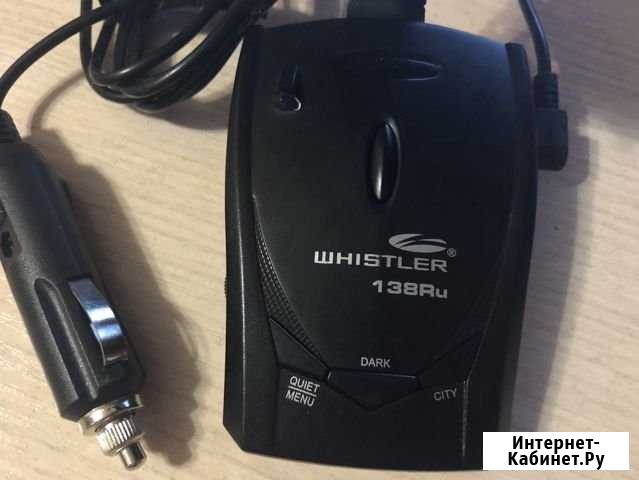 Радар-детектор whistler 138 Ru Мончегорск - изображение 1