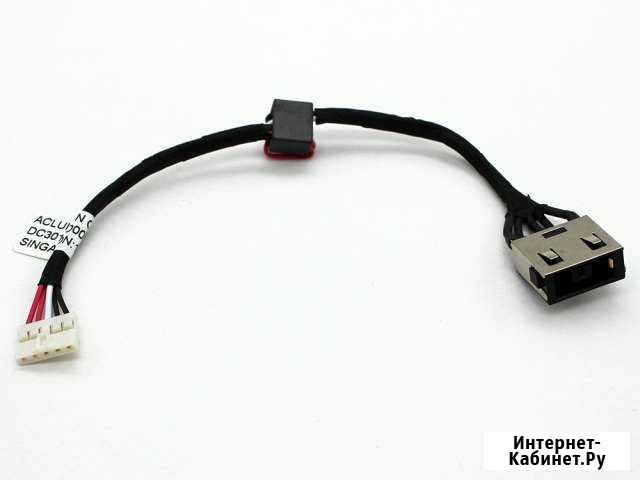 Разъем питания для Lenovo G50-30 с кабелем Уфа - изображение 1