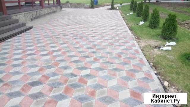 Укладка тротуарной плитки, брусчатки Вологда - изображение 1