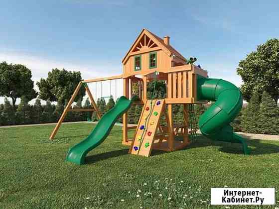 Деревянная игровая площадка: дск 0113 Астрахань