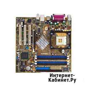 341 Материнская плата S-478 asus P4P800-VM, Intel Челябинск