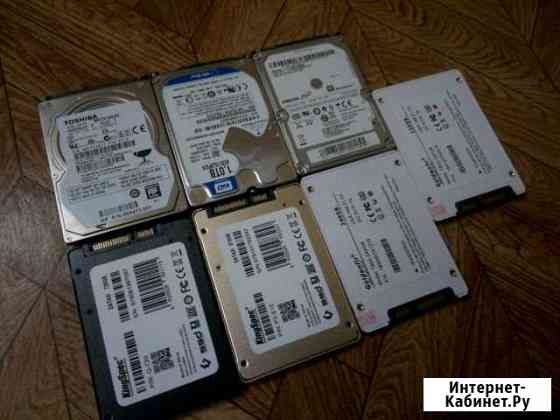 Hdd ssd диски 2.5, 3.5, m2, msata Астрахань