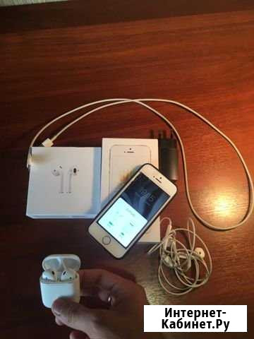 iPhone SE + AirPods Чебоксары - изображение 1