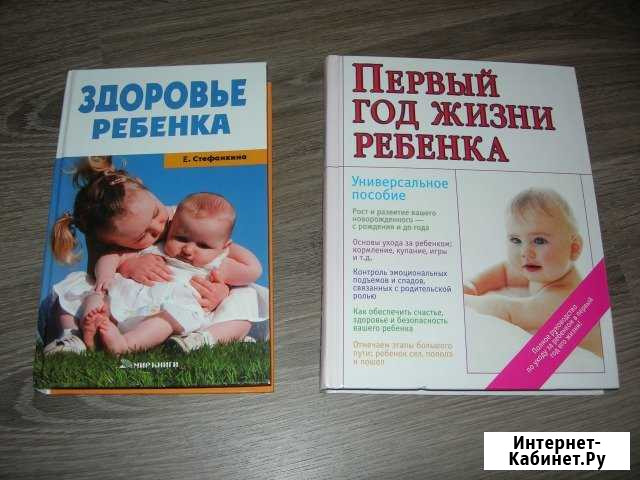 Две книжки по уходу за ребенком. Цена за две Красноярск - изображение 1