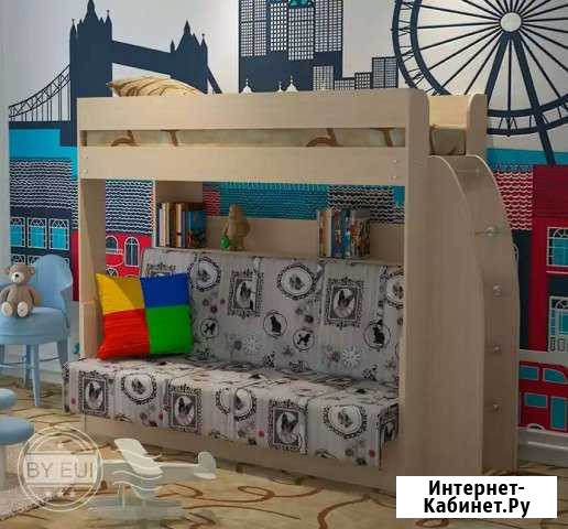 Кровать 2х ярусная Чебоксары - изображение 1