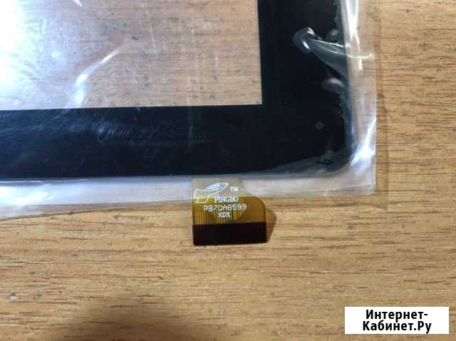 Тачскрин 7.00’’ DNS airtab E75 30 pin (черный) Челябинск - изображение 1