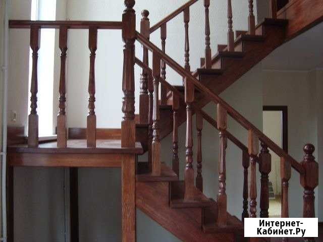 Деревянные лестницы, изготовление и установка Санкт-Петербург - изображение 1