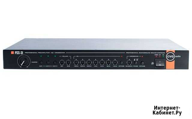 Предусилитель-кроссовер-эквалайзер CVGaudio PSS-31 Новосибирск - изображение 1