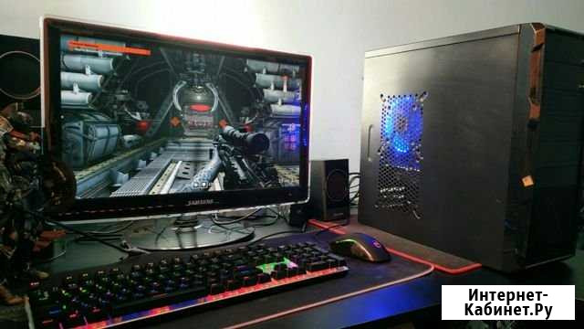Игровой пк. I3 4170, 8гб, RX 480 4гб Альметьевск - изображение 1