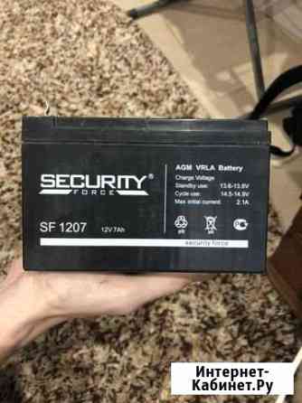 Аккумулятор security sf 1207 12v Йошкар-Ола