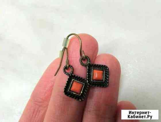 Старинные серьги, 70е годы Брянск