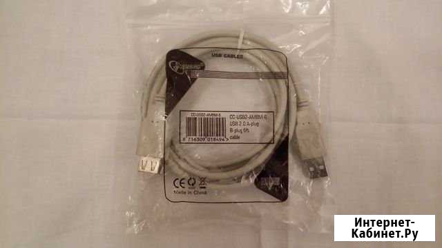 Кабель - удлинитель CC-USB2-ambm-6 новый Московский - изображение 1