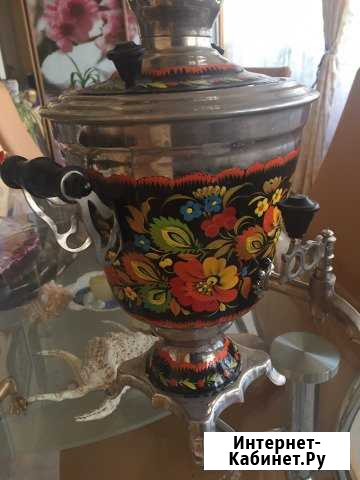 Самовар электрический ручная роспись Краснодар - изображение 1