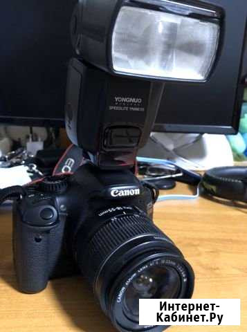 Зеркальный фотоаппарат Canon eos 550D Симферополь - изображение 1