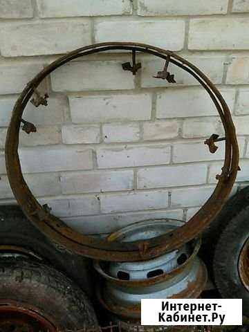 Железный обод от колеса телеги старинный,обруч Великий Новгород - изображение 1