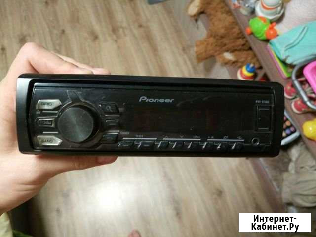 Магнитола Pioneer mvh 07ubg Ижевск - изображение 1
