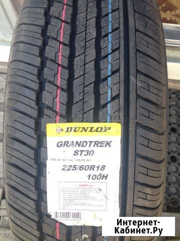 225/60 R18 Dunlop Grandtrek ST30 новые летние шины Ставрополь - изображение 1