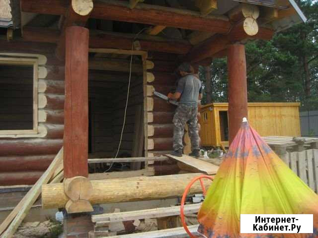 Окосячка,Сборка срубов,Отделка деревянных домов Талдом - изображение 1