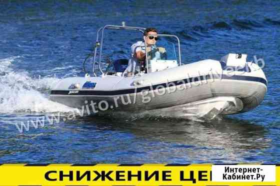 Лодка риб Stormline Luxe 420 см + Рулевая консоль Екатеринбург