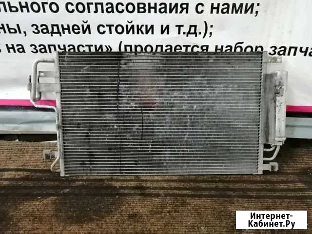 Радиатор кондиционера Hyundai Tucson JM D4EA 2005 Тюмень - изображение 1
