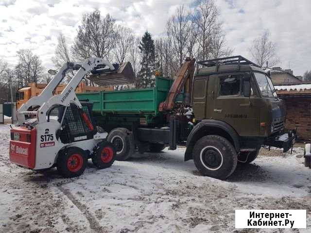 Услуги спецтехники мини-погрузчик, манипулятор-сам Думиничи - изображение 1
