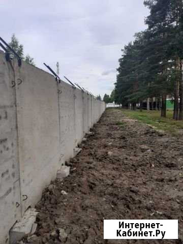 Монтаж жби забора Волосово - изображение 1