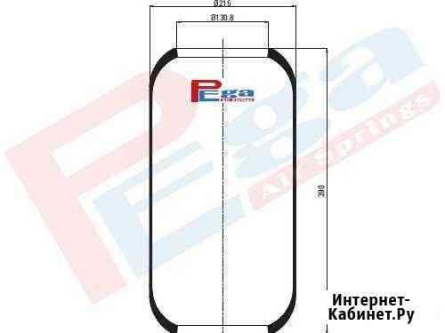 Пневморессора DAF iveco 627584 Хабаровск