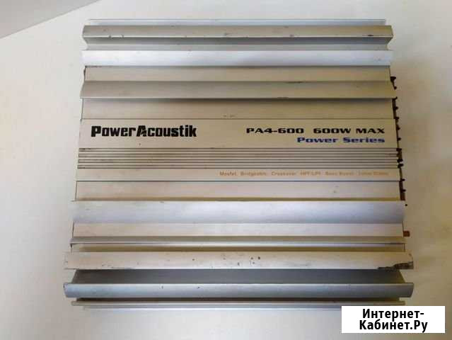 Усилитель Автомобильный Power Acoustik PA4-600 Димитровград - изображение 1