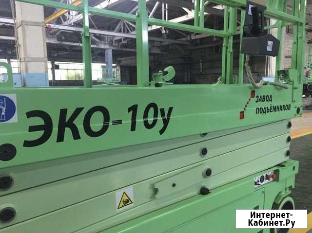 Самоходный ножничный подъемник эко-10У Краснодар - изображение 1