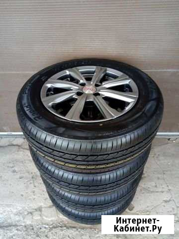Летние колесики 195/65 R15 сверловка 4*100 новые Казань - изображение 1