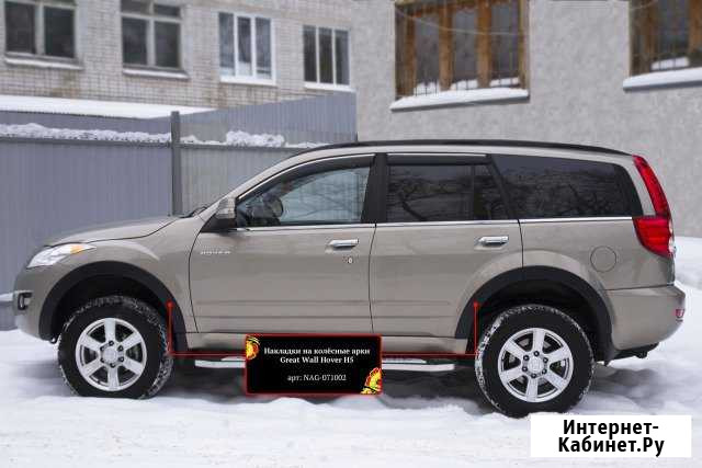 Накладки на колёсные арки Great Wall Hover H5 2011 Волгоград - изображение 1