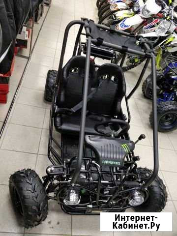 Детское 2-х местное багги GOKart 125 Motoland Киров - изображение 1