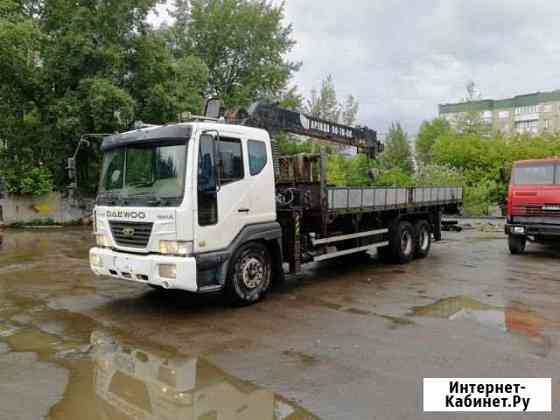 Манипулятор, кран борт Daewoo Ultra Novus 2010г Пермь