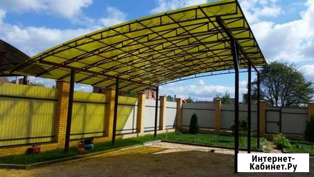 Изготовление, навесов, заборов, ворот Таганрог - изображение 1